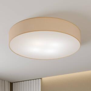 TK Lighting Plafoniera Rondo, beige Ø 80 cm