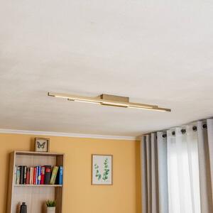 Quitani Talon plafoniera LED 2 luci bronzo anodico