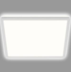 Briloner Plafoniera LED Slim, angolare 42 x 42 cm