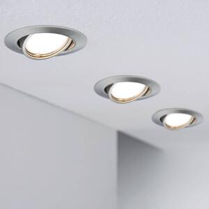 Paulmann Base spot LED incasso 3x 3-step-dim ferro