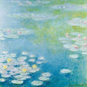 Riproduzione Nympheas at Giverny 1908, Claude Monet