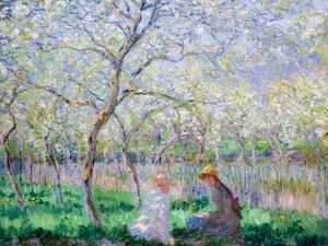 Riproduzione Springtime 1886, Claude Monet