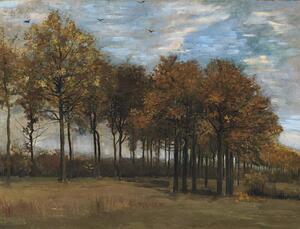 Riproduzione Autumn Landscape c 1885, Vincent van Gogh