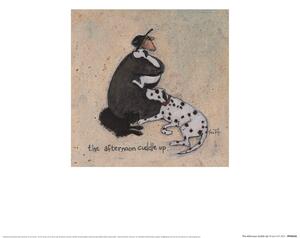 Stampe d'arte Sam Toft - The Afternoon Cuddle Up, Sam Toft, (30 x 30 cm)