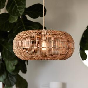 PR Home Lampada a sospensione Zuri, dimmerabile, Legno chiaro, Soggiorno / Sala da pranzo, Lampada a sospensione