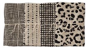 Set di 4 tovaglioli di lino Leopard, 43 x 43 cm - Really Nice Things