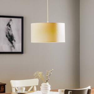 Duolla Lampada sospensione Roller, bianco/oro