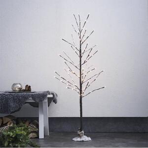 STAR TRADING Albero decorativo a LED Tobby Tree IP44 marrone altezza 120cm