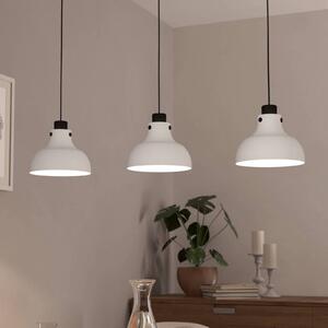 EGLO Lampada a sospensione Matlock, lunghezza 90 cm, grigio/nero, a 3 luci