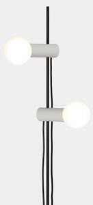 LEDS-C4 Nude Double piantana E27 grigio/nero