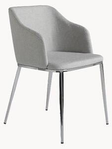Set di 2 sedie imbottite con braccioli Duna