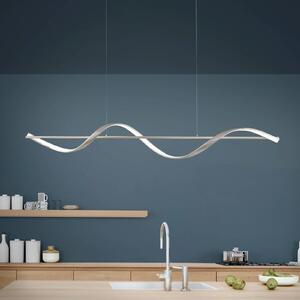 Q-Smart-Home Paul Neuhaus Q-Swing lampada sospens. LED, acciaio