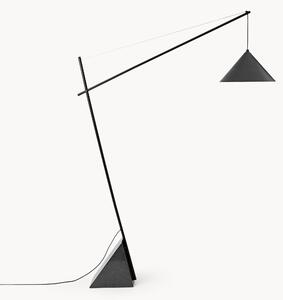 Lampada da lettura grande con base in marmo Reyna