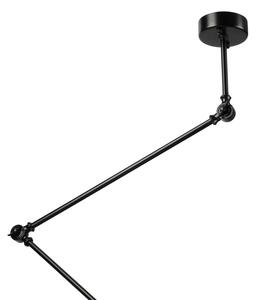 Brilagi - Lampadario LED su asta IRONBEAM 1xE27/60W/230V nero