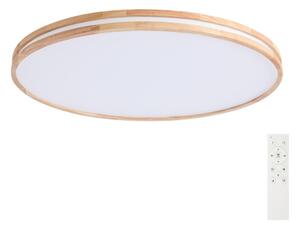 Brilagi - Lampada LED dimmerabile MOLINA LED/128W/230V 3000-6000K, rovere, diam. 100 cm, con telecomando