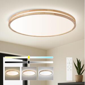 Brilagi - Lampada LED dimmerabile MOLINA LED/128W/230V 3000-6000K, rovere, diam. 100 cm, con telecomando