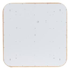 Brilagi - Plafoniera dimmerabile a LED MOLINA SQUARE LED/80W/230V rovere 60x60 cm + telecomando