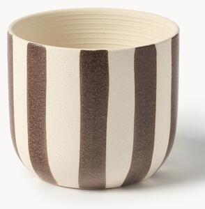 Portavaso dipinto a mano Ellen, alt. 12 cm