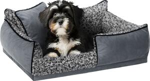 Letto per cani "Porto" - 45x30 cm - Materasso per animali domestici, letto per gatti, cuscino per cani | Cestino per cani con cuscino, antiscivolo e lavabile | PillowPrim