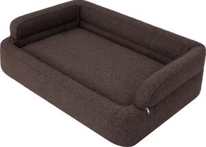 Letto per cani, arredamento per animali, letto per gatti, sfoderabile, cesto per cani, cuscino per cani, lettino per cani, posti letto, divano per cani, marrone, L: 78x47 cm