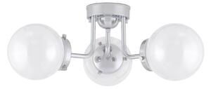 Plafoniera Globen Lighting, Alley, dimmerabile, Cromo, Bagno, Metallo, Scandinavo