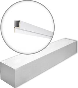 NMC IL6-box ARSTYL Noel Marquet 1 cartone con 14 strisce decorative Cornice per soffitto Illuminazione indiretta stile moderno colore bianco | 28 m