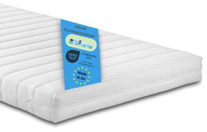 Materasso ortopedico in schiuma fredda, 90 x 200 cm, H3, 10 cm, materasso reversibile, Bodyprotect Comfort Line