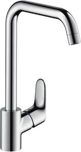 Miscelatore monocomando hansgrohe 260 FOCUS DN 15 look acciaio inox