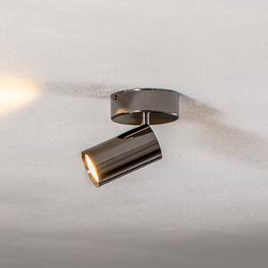 Lucea Faretto soffitto Spotte, nero-cromo, 1 luce