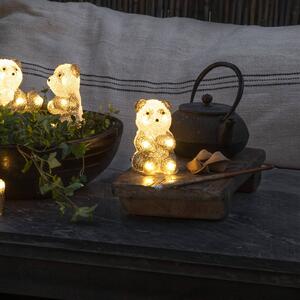 Konstsmide Season Figura luminosa LED panda, set 5x a catena