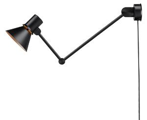 Anglepoise Type 80 W3 applique con spina, nero