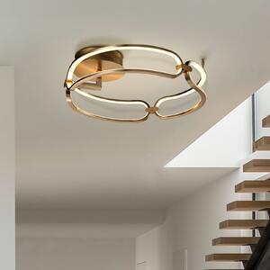 Schuller Valencia Plafoniera Colette LED, 3 luci, oro rosa