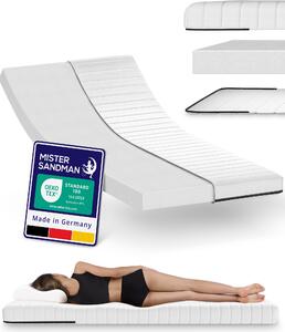 Materasso in schiuma fredda 90x190 cm - Altezza 11 cm - Materasso ergonomico H3 - Traspirante e confortevole