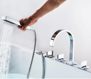 Rubinetto per lavabo da bagno - Montaggio a vista - Acciaio inossidabile - Ottone - Per lavabo