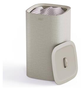 Cesta per il bucato beige in tessuto 60 l Tota One – Joseph Joseph