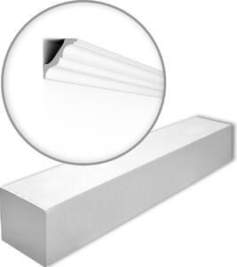 NMC AT-box NOMASTYL Noel Marquet 1 cartone con 38 strisce decorative Cornice per soffitto stile moderno colore bianco | 76 m