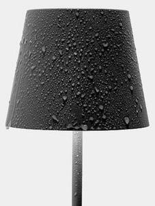 Zafferano Lampada a led da tavolo Poldina Pro Sabbia ricaricabile e dimmerabile con batteria fino a 12 ore