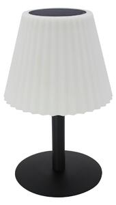 Lampada da tavolo Lumisky Lady Spike Bouffant in metallo bianco