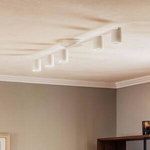 SIGMA Faretto a soffitto Sky, 5 luci, bianco