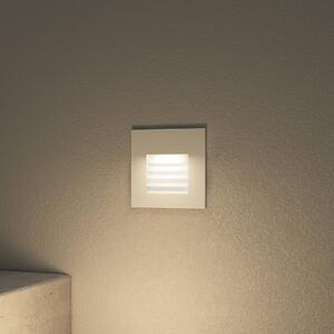 Arcchio Makio da incasso parete, bianco, G9, IP65 Arcchio, dimmerabile, Bianco / Opale, Corridoio, Alluminio, Moderno, Faretto da incasso a parete