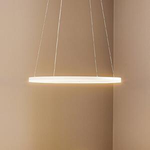 Fabas Luce Lampada LED a sospensione Giotto a 1 luce bianco