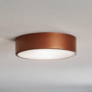 TEMAR LIGHTING Plafoniera Cleo 300, rame, sensore, IP20, Ø 30 cm, metallo