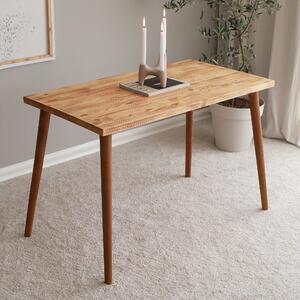 Skye Decor, Cozy Natural, scrivania, quercia, 100 % LEGNO DI PINO MASSICCIO, 110 x 60 x 73 cm