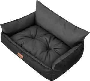 Lettino per cani "Joker Lite" -132x105 cm- Cestino idrorepellente per cani con cuscino rimovibile | PillowPrim