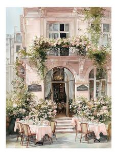 Dipinto 60x80 cm Café de Fleurs – Styler