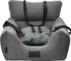 Seggiolino per cani Seggiolino per cani Seggiolino per cani HIGH GREY