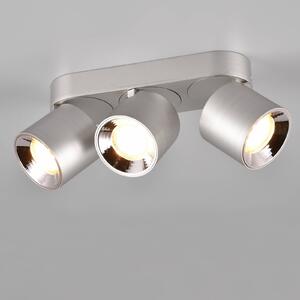 Trio Lighting Guyana faretto da soffitto GU10 3 luci nichel