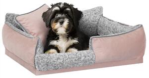 Letto per cani "Porto" - 55x40 cm - Materasso per animali domestici, letto per gatti, cuscino per cani | Cestino per cani con cuscino, antiscivolo e lavabile | PillowPrim
