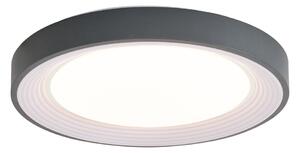 Plafoniera moderna grigia con bianco 48cm incl. LED dimmerabile RGB - Kanton
