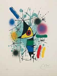 Stampa d'arte The Singing Fish, Joan Miró